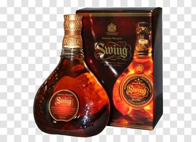 Liqueur Blended Whiskey Distilled Beverage Scotch Whisky - Bottle Transparent PNG