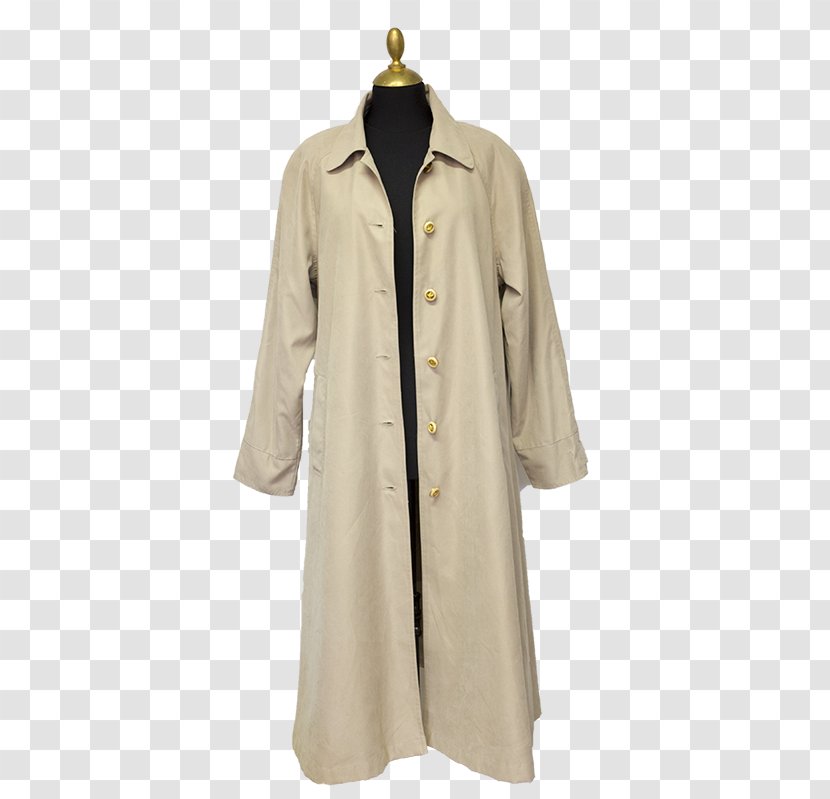 Trench Coat Clothing Dress Robe - Woven Fabric Transparent PNG