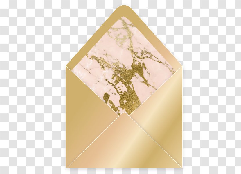Wedding Invitation Paper Envelope Gold Gilding Transparent PNG