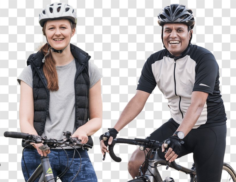 Bicycle Helmets Pedals Road Saddles - Handlebars - Couple Transparent PNG