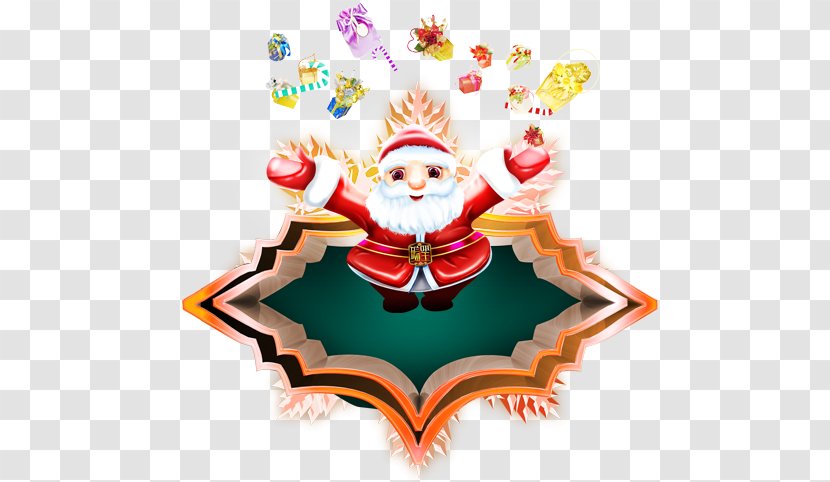 Santa Claus Christmas Ornament - Gratis - And Gifts Transparent PNG