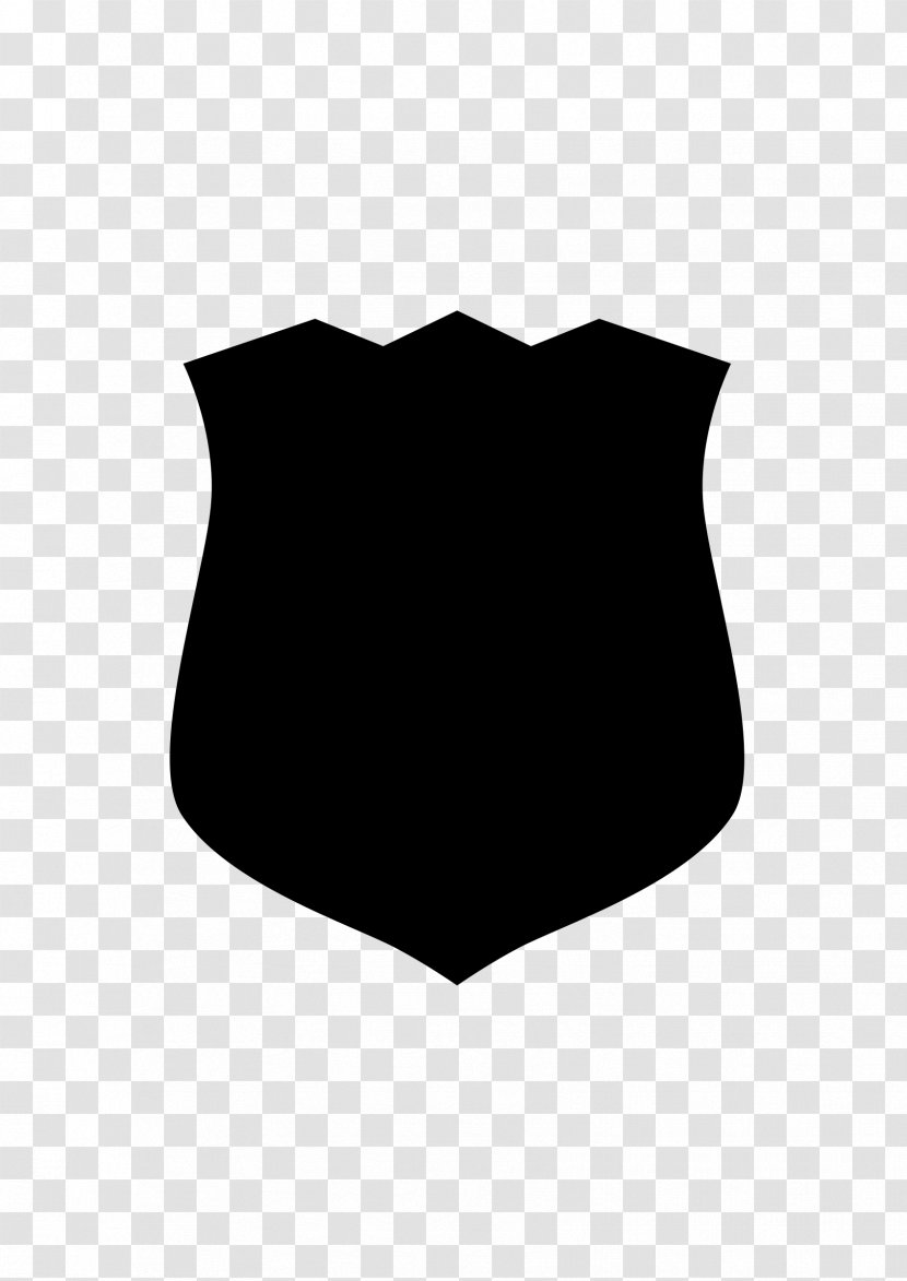 Badge Police Officer Silhouette Clip Art - Heart Transparent PNG