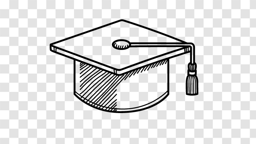 Square Academic Cap Graduation Ceremony Hat Bonnet Drawing - Headgear - Gorro Transparent PNG