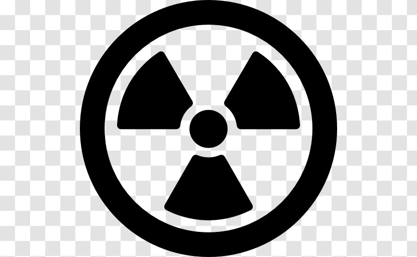 Radioactive Decay Radiation Hazard Symbol Waste Contamination - Toxic Sign Transparent PNG