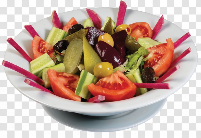 Greek Salad Hoş Seda Balık Restaurant Food Fattoush Crudités - Fruit - Salata Transparent PNG