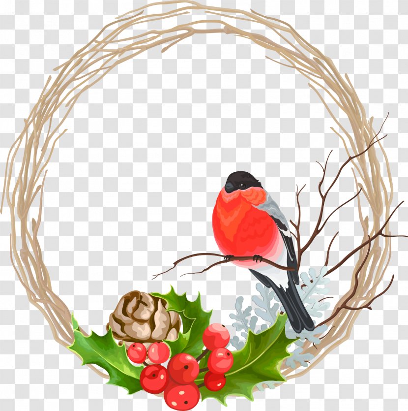 Christmas Wreath Garland - Branch - Creative Transparent PNG