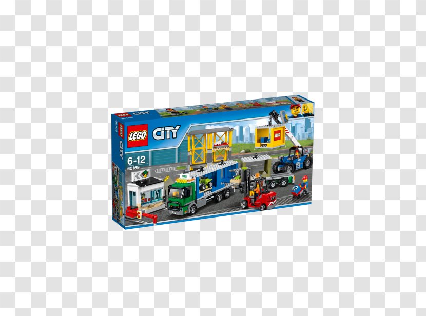 Lego City LEGO 60169 Cargo Terminal Minifigure Friends - 7280 Straight Crossroad Plates - Toy Transparent PNG