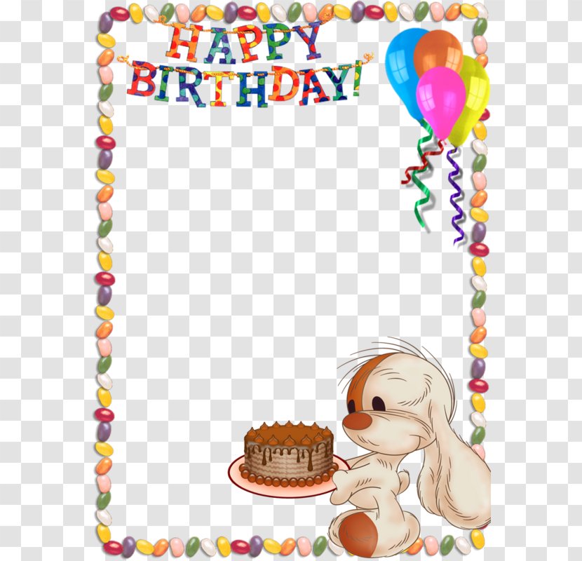 Happy Birthday To You Picture Frames Clip Art - Free Transparent PNG