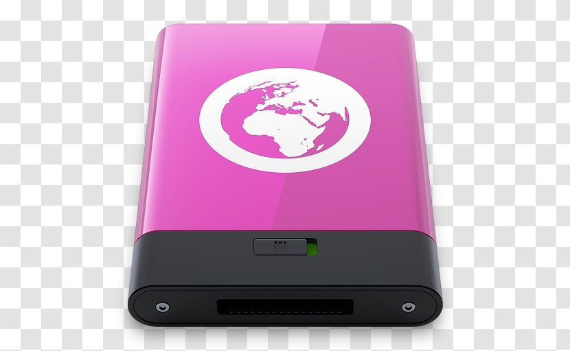 Purple Electronic Device Gadget Multimedia - Pink Server W Transparent PNG