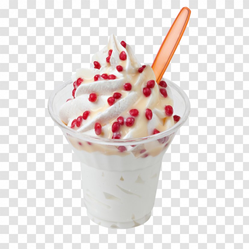 Sundae Gelato Ice Cream Frozen Yogurt Milkshake - Food - Raspberry Cheesecake Transparent PNG