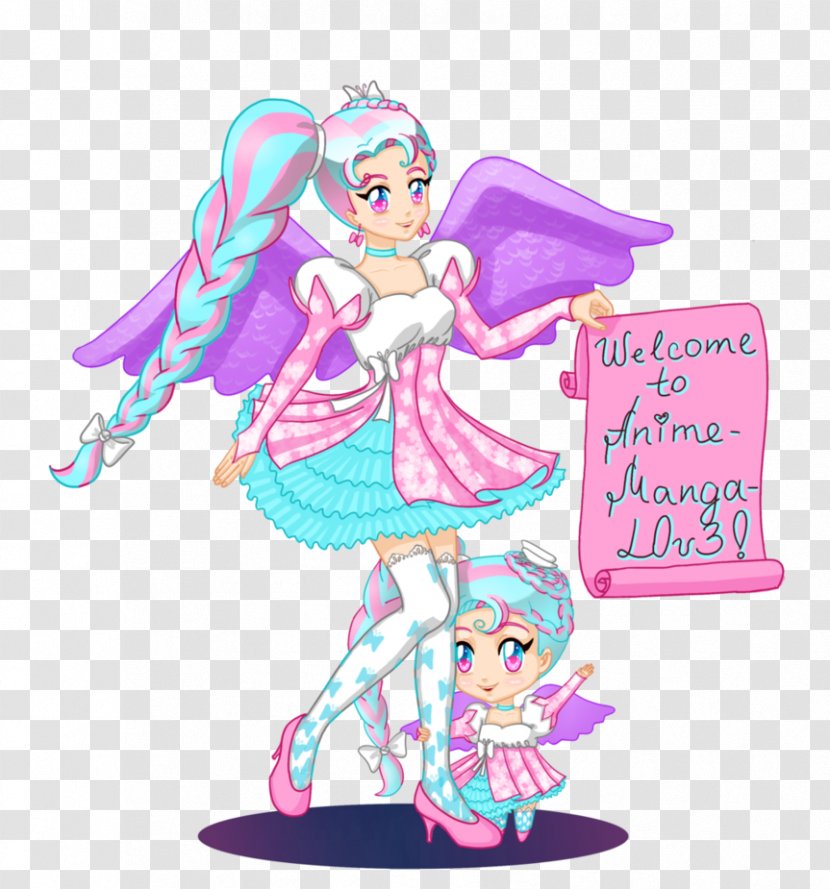 Doll Clip Art Illustration Fairy Figurine - Fictional Character - 90s Candy Mascots Transparent PNG