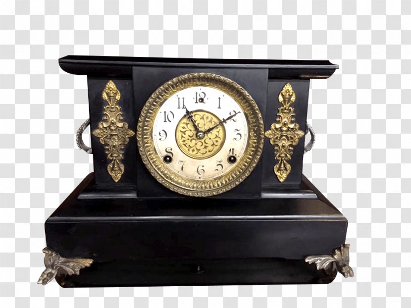 Mantel Clock Antique Ansonia Company Bracket - Seth Thomas Transparent PNG
