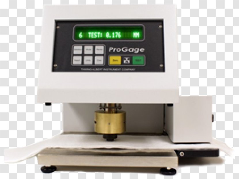 Paper Technical Standard Zrywarka Thwing-Albert Instrument Company, Inc. Measurement - Gauge - Advanced Technology Transparent PNG
