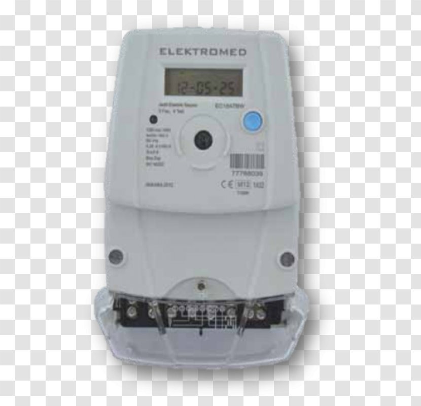 Electricity Meter Three-phase Electric Power Electronics Single-phase - Tariff Transparent PNG