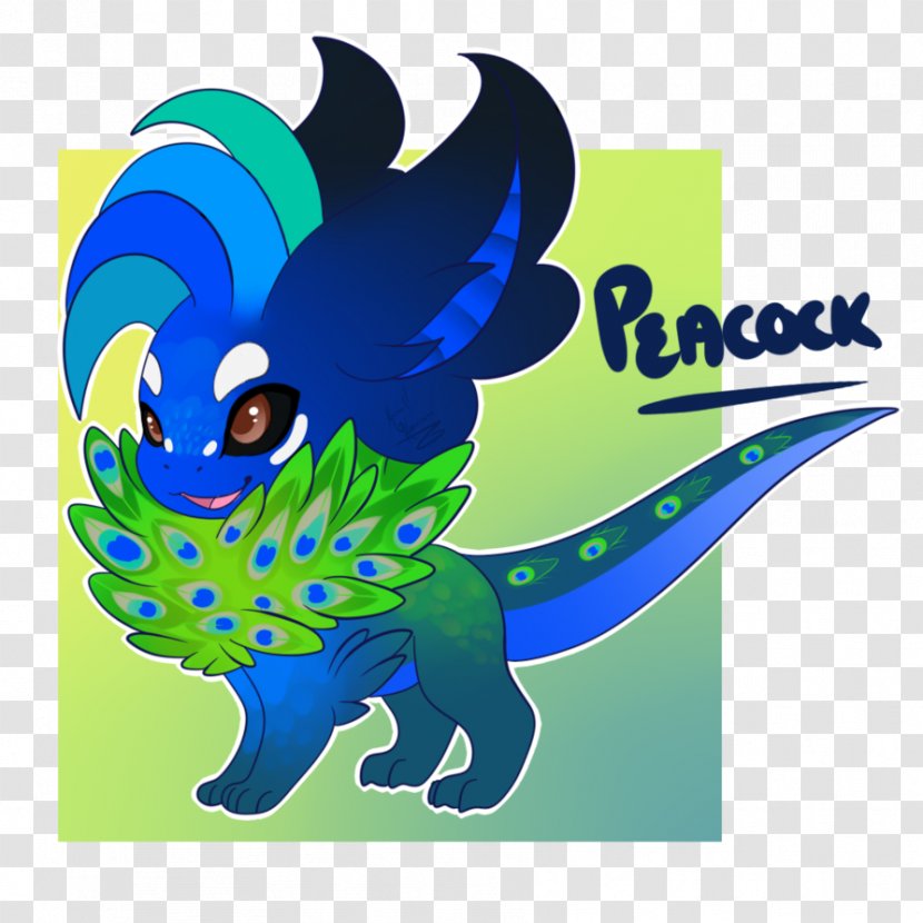 Cartoon Character Font - Fictional - Peacock Transparent PNG