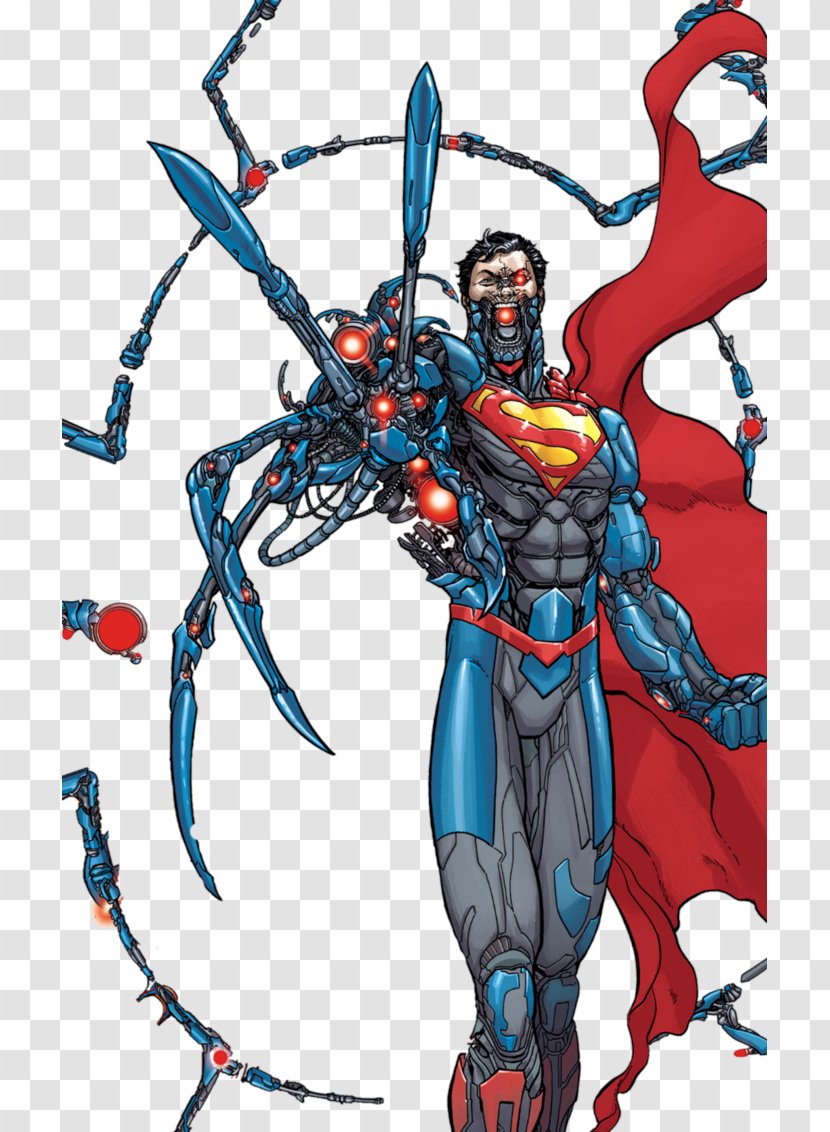 Superman Supergirl Cyborg Hank Henshaw Zor-El - Fiction Transparent PNG