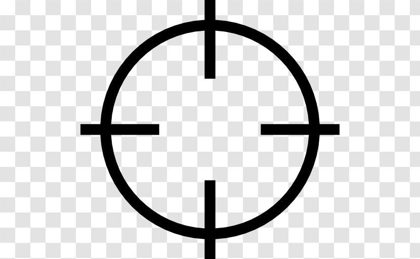 Telescopic Sight Firearm Reticle Shooting Target - Heart - Weapon Transparent PNG