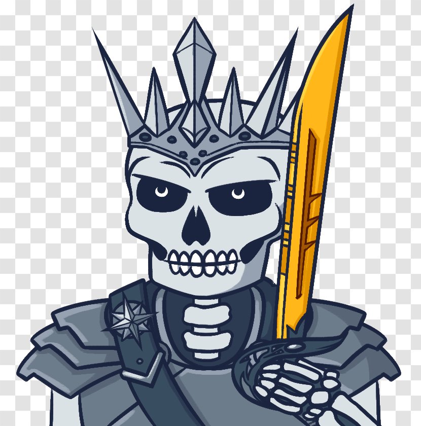 King Skull Clip Art - Piracy Transparent PNG