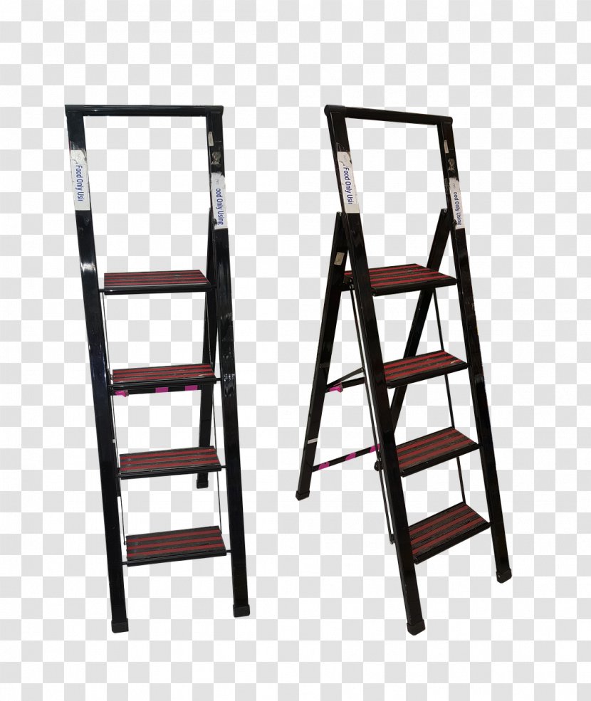 Ladder Furniture Shelf Roof - Household Goods - Ladders Transparent PNG