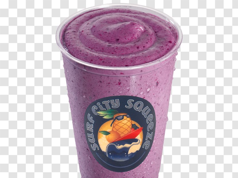 Smoothie Milkshake Orange Juice Health Shake - Blueberry Transparent PNG