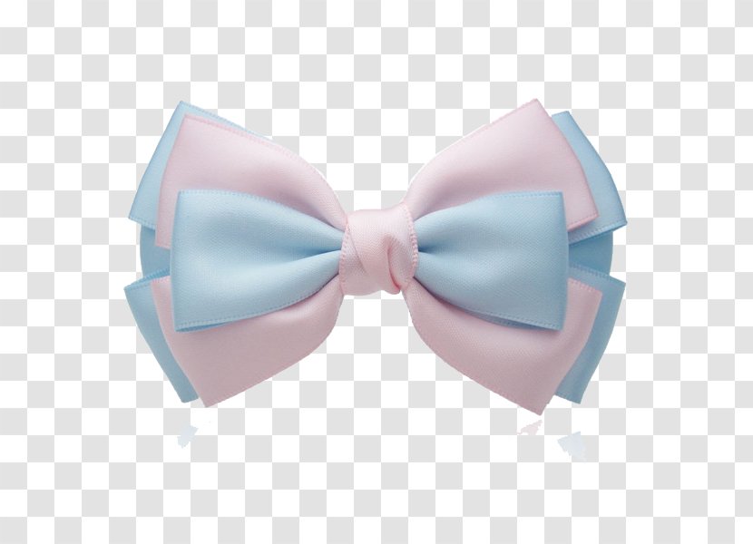 Bow Tie Barrette Ribbon Headband Shoelace Knot - Hair - Top Spring Clip Hairpin Head Flower Transparent PNG
