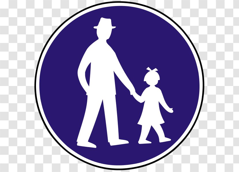 Pedestrian Zone Road Parking - Logo Transparent PNG