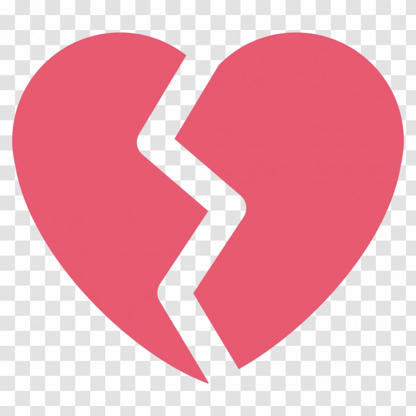 Emoji Broken Heart Emoticon Symbol - Tree Transparent PNG