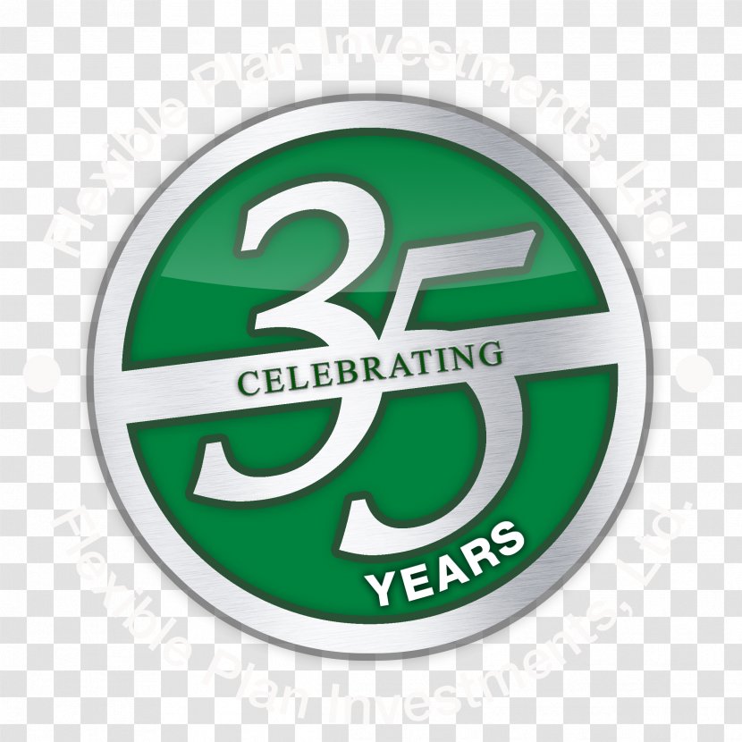 Flexible Plan Investments Ltd Logo Brand Emblem - Management - 25 Years Anniversary Transparent PNG