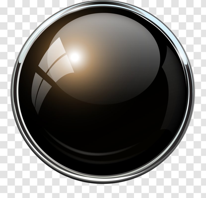 Push-button Switch - Pushbutton - Black Button Transparent PNG