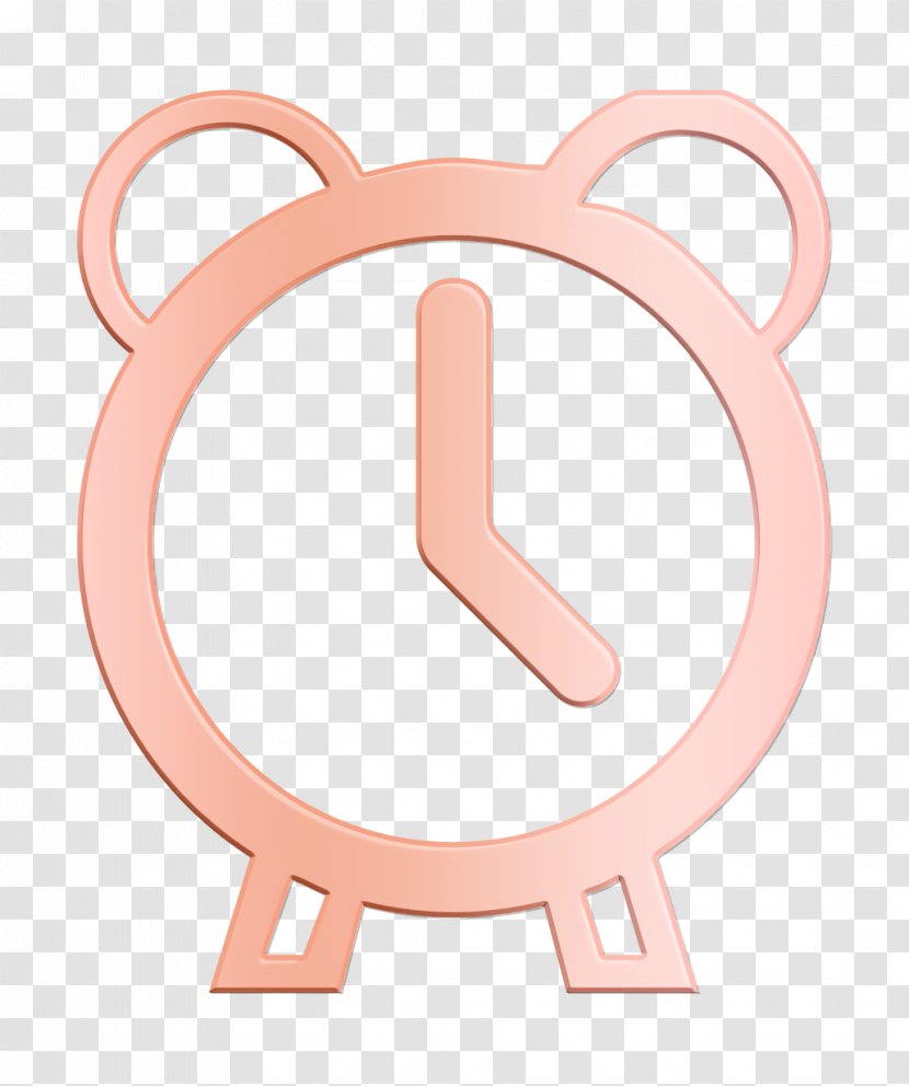 Alarm Icon Notification Office - Pink - Symbol Transparent PNG