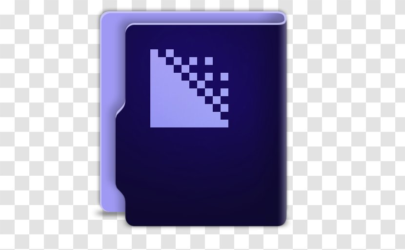 Square Purple Electric Blue Adobe Media Encoder Cc Transparent Png