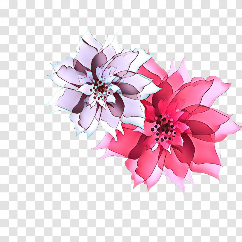 Pink Flowers Background - Bouquet - Hair Accessory Transparent PNG