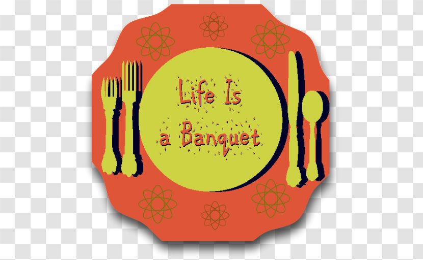 Logo Font - Orange - Banquet Transparent PNG