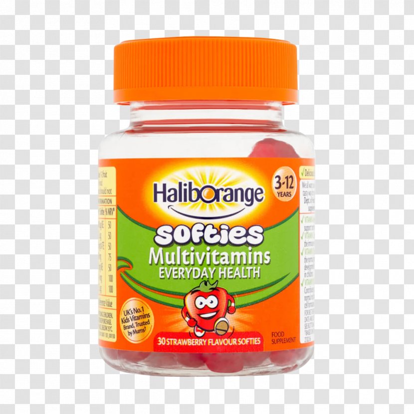 Dietary Supplement Multivitamin Strawberry Child - Tablet Transparent PNG
