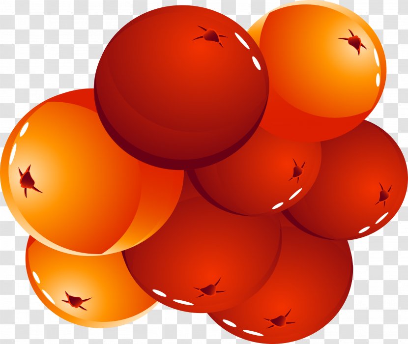 Blue Tomato Red Mandarin Orange Icon - Simple Transparent PNG