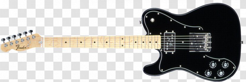 Electric Guitar Fender Telecaster Custom Deluxe Thinline - 70s Transparent PNG