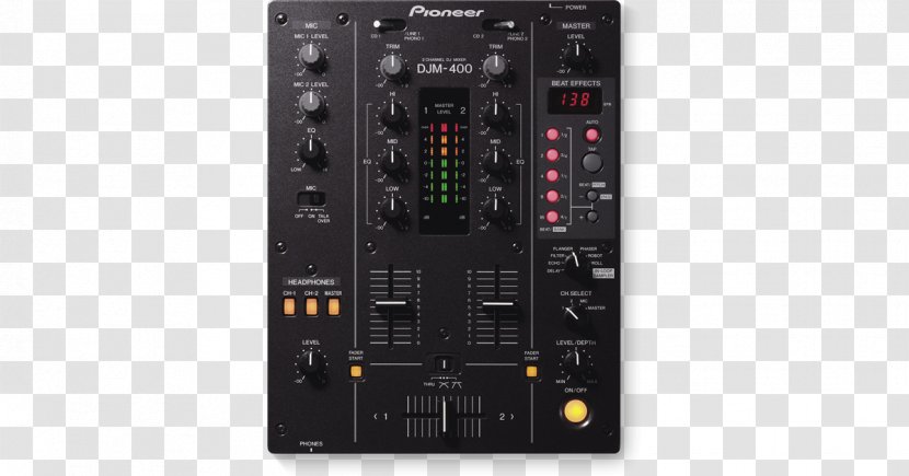 Audio Mixers Pioneer DJM-400 DJ Mixer Disc Jockey - Djm 900 Nexus - Djm600 Transparent PNG