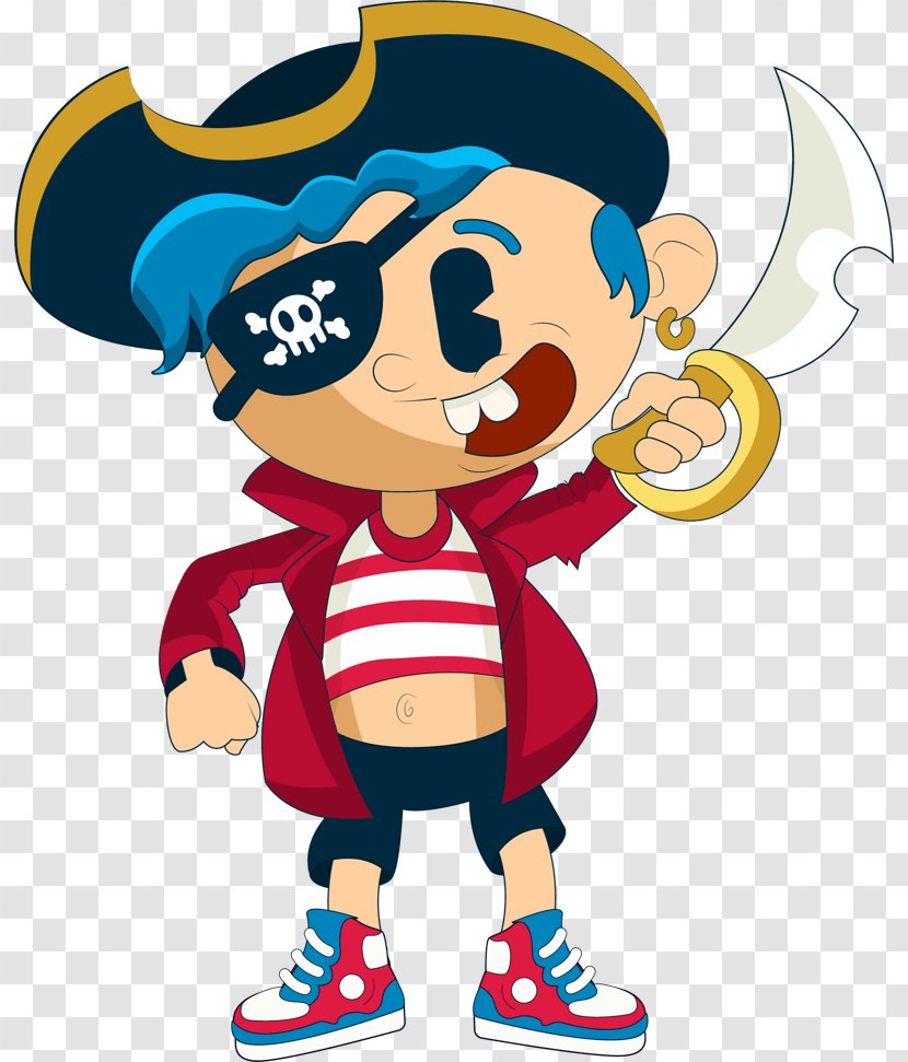 Pirate Image Vector Graphics Cdr - Animated Cartoon - Buccaneer Transparent PNG