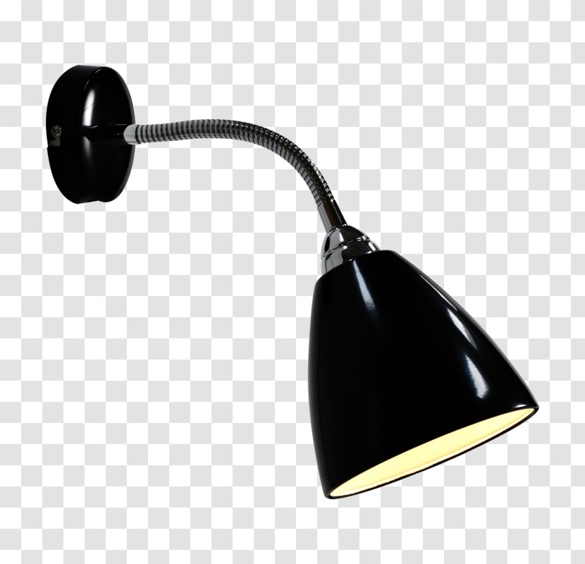 Lighting Edison Screw White Wall - Black - Light Transparent PNG