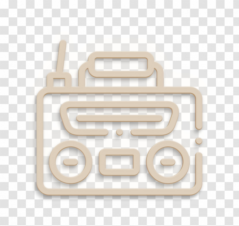 Rock And Roll Icon Boombox Icon Transparent PNG