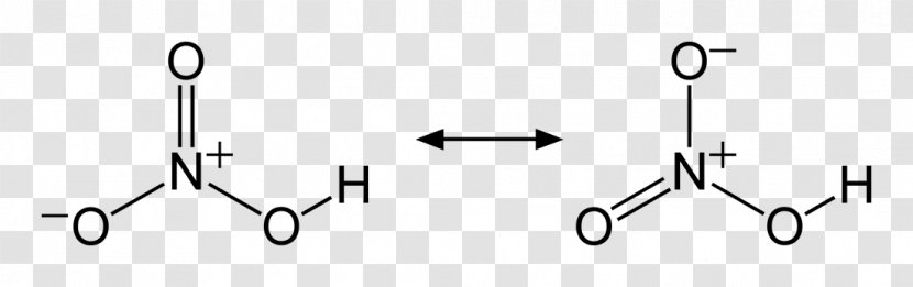 Resonance Nitric Acid Lewis Structure Oxide - Tree - Salt Transparent PNG