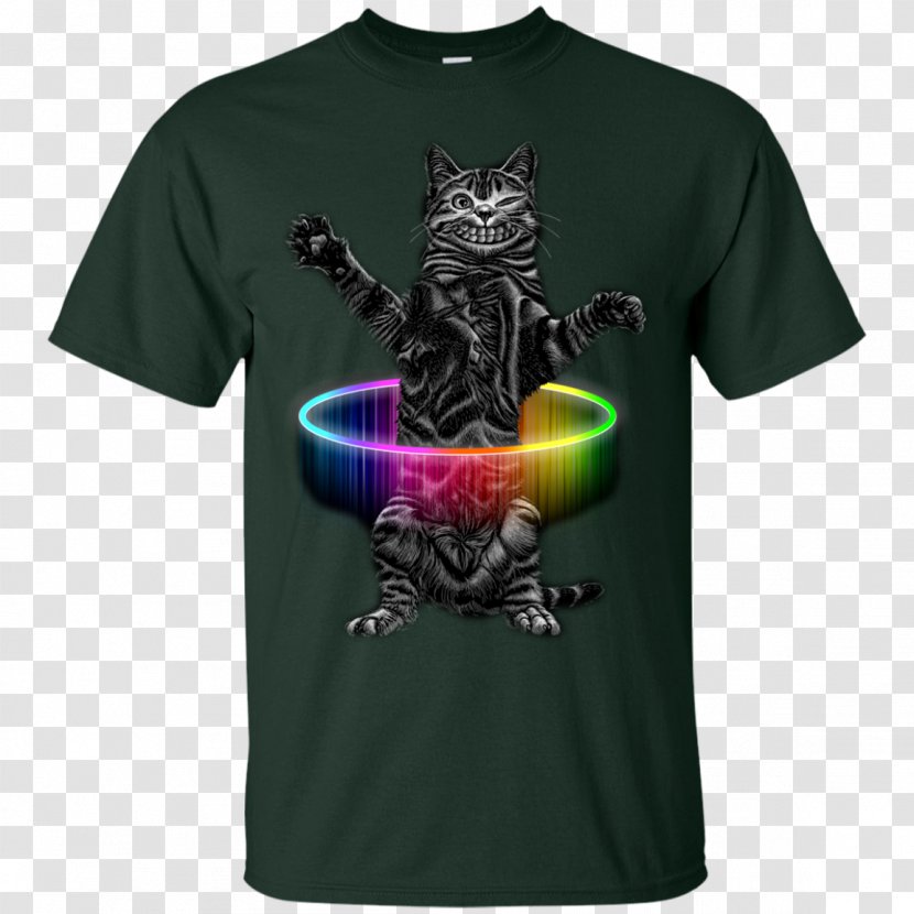 Hoodie T-shirt Cat Sweater - Black Transparent PNG