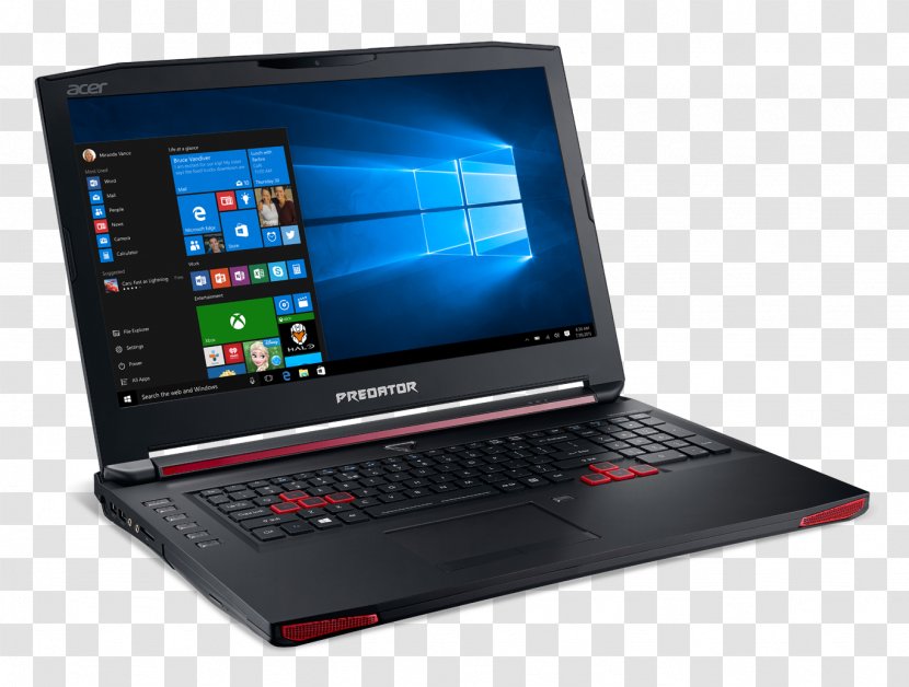 Laptop Acer Aspire Predator Intel Core I7 Computer DDR4 SDRAM - Gadget - Notebook Transparent PNG