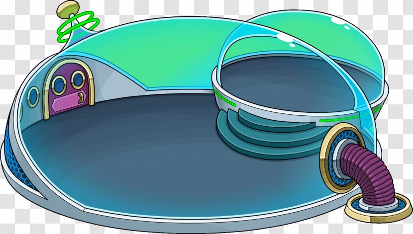 Igloo Club Penguin Roblox Dome - Aqua Transparent PNG