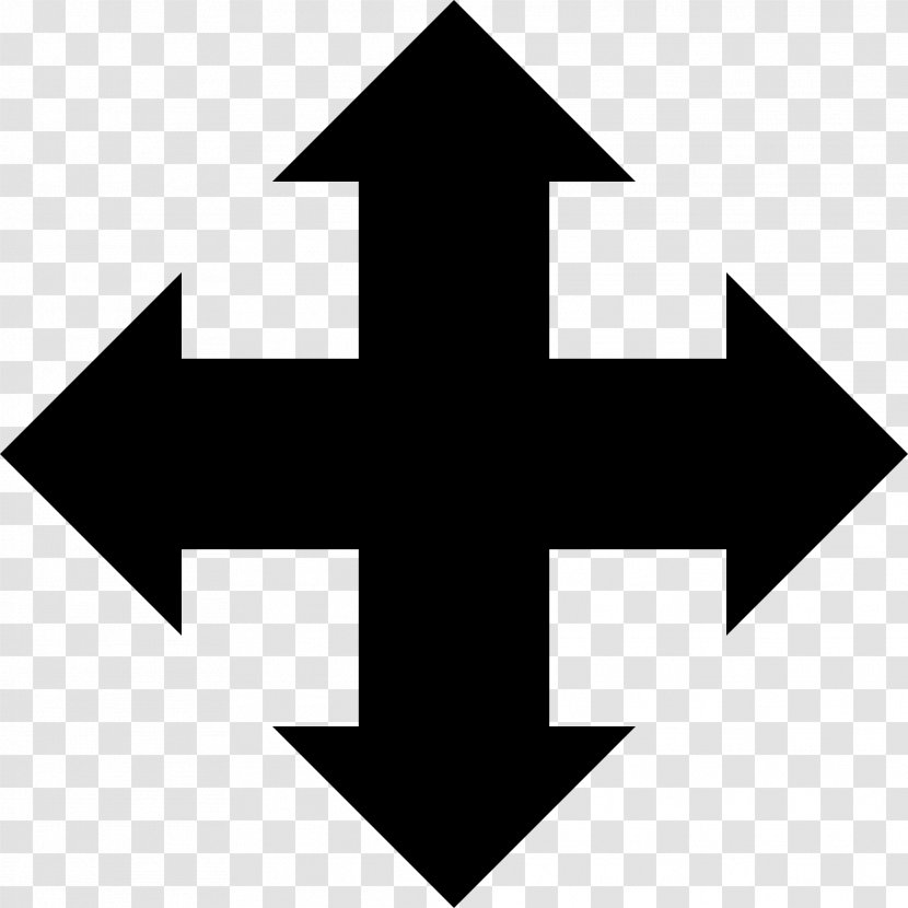 Arrow Cross Party Symbol Icon Design Transparent PNG
