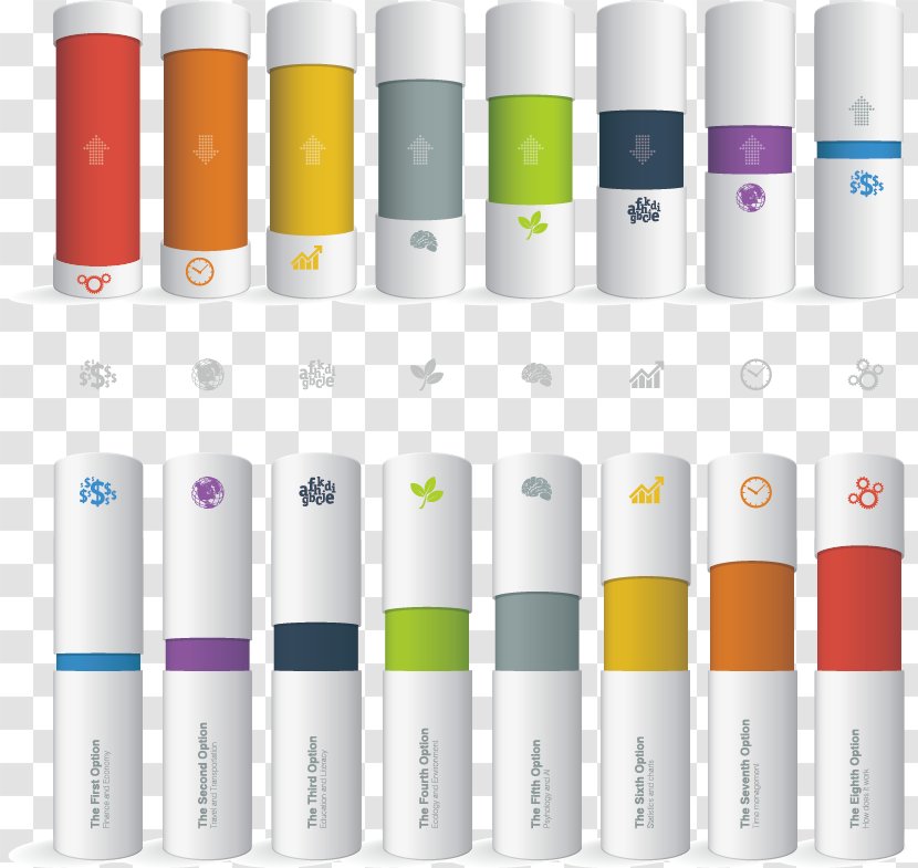 Clip Art - Health Beauty - Vector Business Bar Chart Transparent PNG