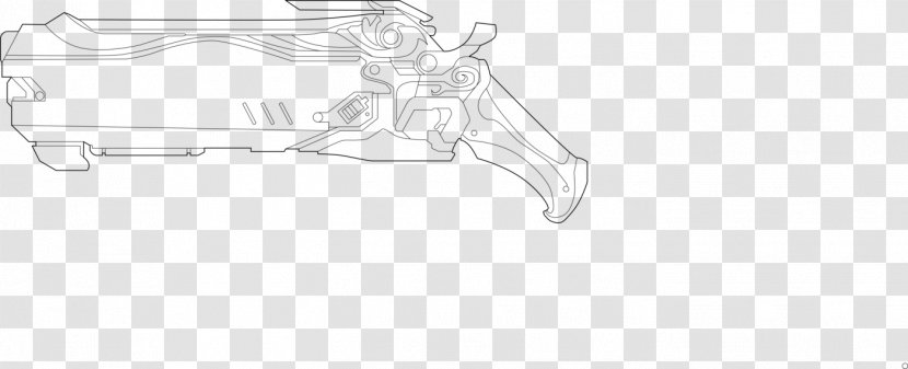 Line Art Car Drawing White - Joint Transparent PNG