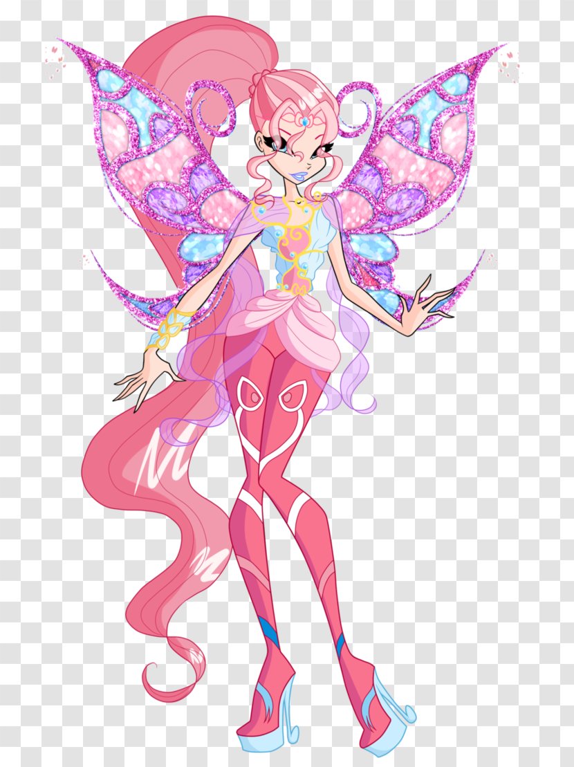 Fairy Musa Tecna Mythix Art - Silhouette - Dress Transparent PNG