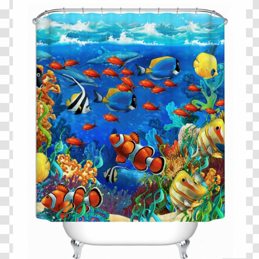 Coral Reef Fish Underwater Painting - Aquarium - The Atmosphere Was Strewn With Flowers Transparent PNG