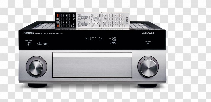 Stereophonic Sound Yamaha AVENTAGE RX-A3060 DTS-HD Master Audio AV Receiver - Electronic Instrument Transparent PNG